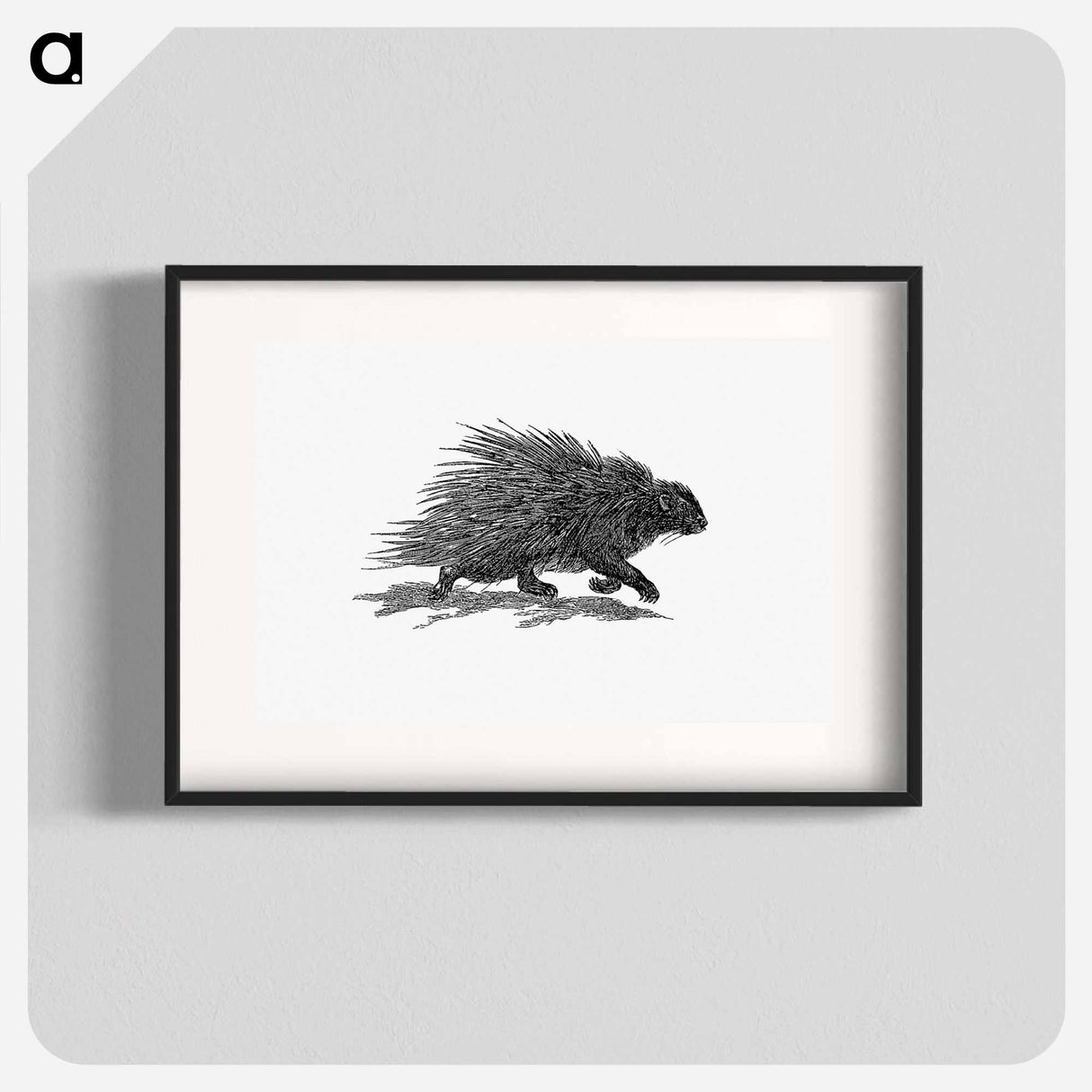 アートポスター-Hedgehog from Portuguese Expedition to Muatianvua Ethnographia and Traditional History of the People of Lunda
 - 大英図書館 Poster.