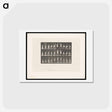 アートポストカード-Woman on Table
 - エドワード マイブリッジ Postcard.