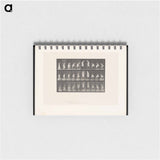 アートメモ帳-Woman on Table
 - エドワード マイブリッジ Memo.