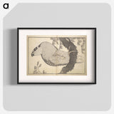 A Realistic Sketchbook by Hokusai - Katsushika Hokusai Poster.