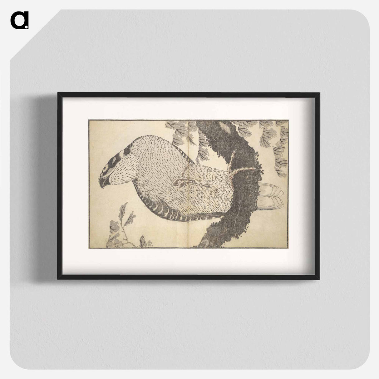 アートポスター-A Realistic Sketchbook by Hokusai - 葛飾 北斎 Poster.
