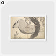 アートポストカード-A Realistic Sketchbook by Hokusai - 葛飾 北斎 Postcard.