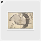 アートポストカード-A Realistic Sketchbook by Hokusai - 葛飾 北斎 Postcard.