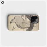 A Realistic Sketchbook by Hokusai - Katsushika Hokusai Phone Case.