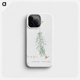 Cacalia Cylindrica - Pierre Joseph Redouté Phone Case.