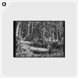 アートポストカード-Cowlitz County Logging
 - ラッセル リー Postcard.