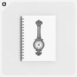 アートメモ帳-Wheel Barometer Illustration
 - 大英図書館 Memo.