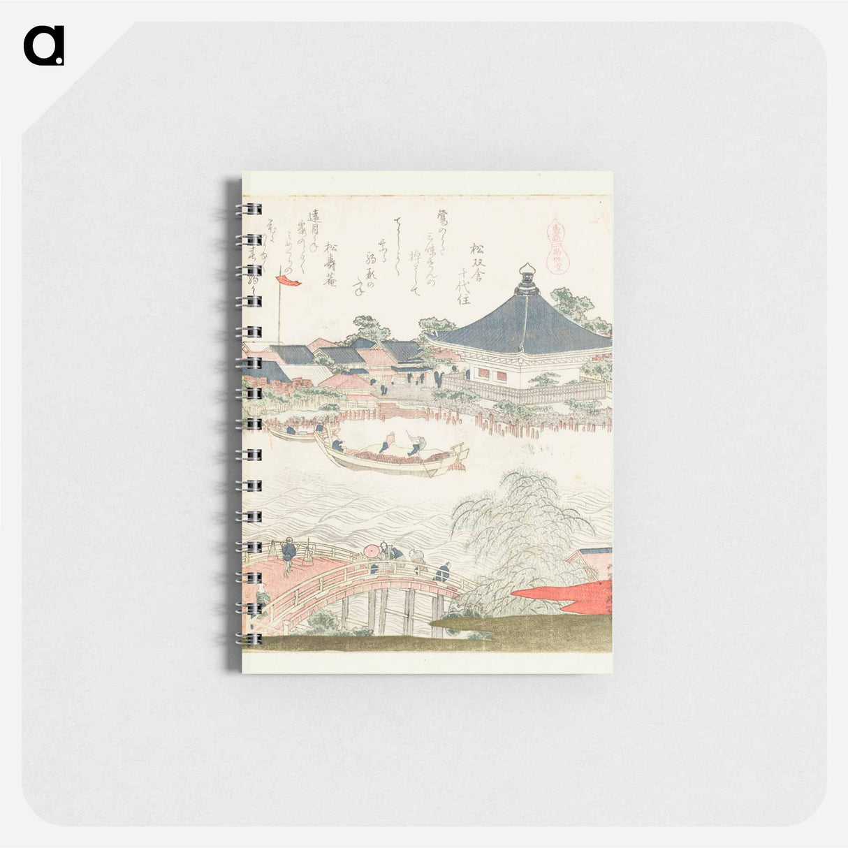 A comparison of Genroku poems and shells - 葛飾 北斎 Memo.