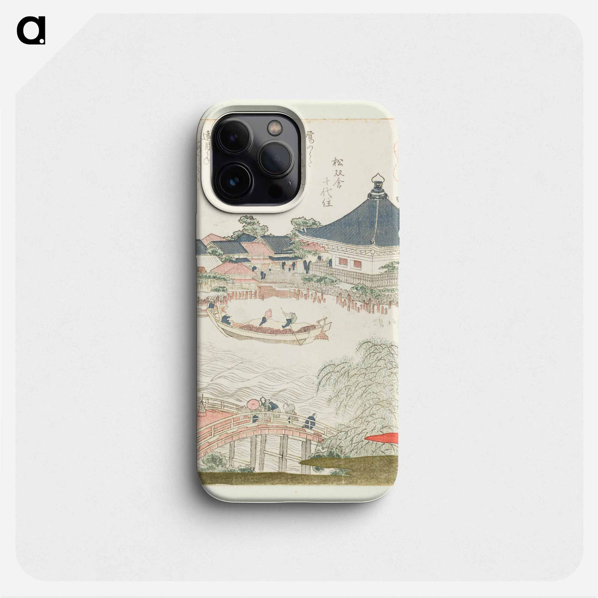 A comparison of Genroku poems and shells - Katsushika Hokusai Phone Case.