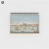 アートメモ帳-A View of Rotterdam, and the River Maese with Variety of Shipping
 - イェール大学アートギャラリー Memo.