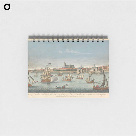 アートメモ帳-A View of Rotterdam, and the River Maese with Variety of Shipping
 - イェール大学アートギャラリー Memo.