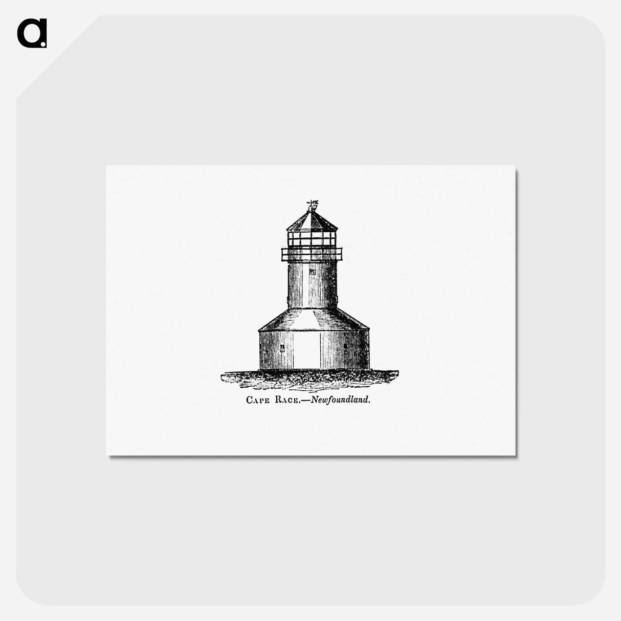 アートポストカード-Cape Race, Newfoundland
 - 大英図書館 Postcard.