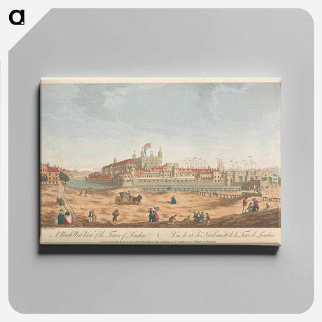 アートパネル-A North West View of the Tower of London
 - イェール大学アートギャラリー Canvas.