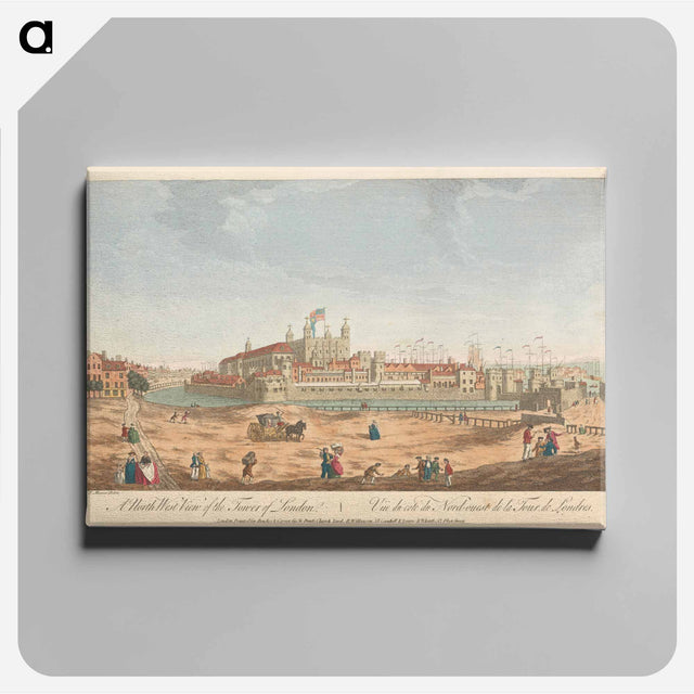 アートパネル-A North West View of the Tower of London
 - イェール大学アートギャラリー Canvas.