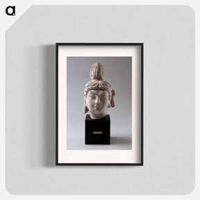 アートポスター-Head of a Bodhisattva
 - バーンズ・コレクション Poster.