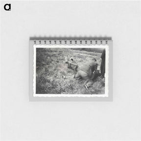 アートメモ帳-Men Wrestling on Ground
 - セントルイス美術館 Memo.