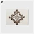アートポストカード-Escutcheon for a Drawer Pull or Knob
 - バーンズ・コレクション Postcard.