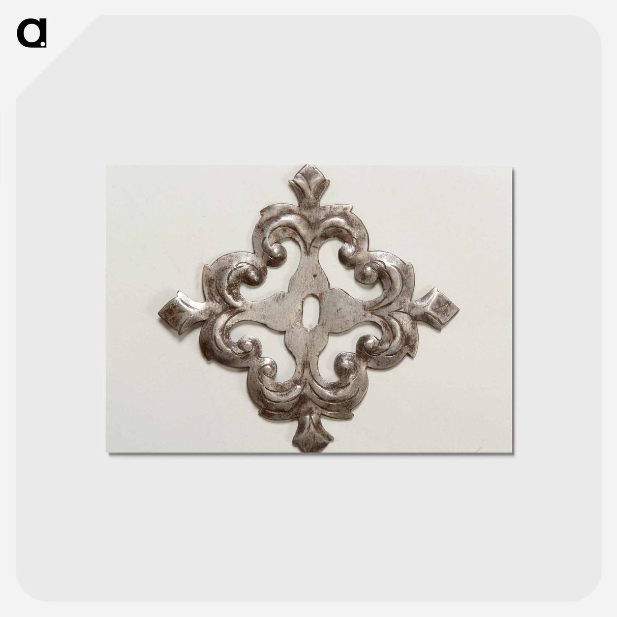 アートポストカード-Escutcheon for a Drawer Pull or Knob
 - バーンズ・コレクション Postcard.