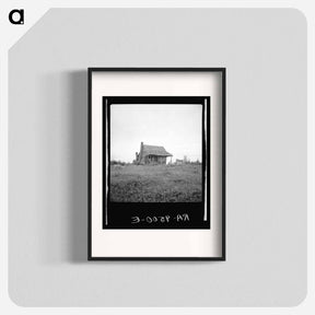 アートポスター-Cabins of the Mississippi Delta - ドロテア ラング Poster.