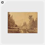 アートポストカード-Tutokanula. Valley of the Yosemite. (The Great Chief) "El Capitan."
 - エドワード マイブリッジ Postcard.