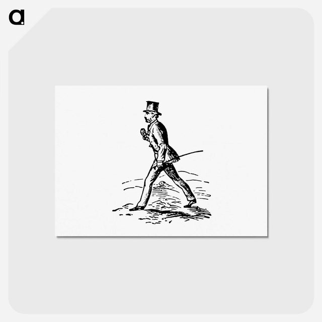 アートポストカード-Gentleman from London: A Complete Guide
 - 大英図書館 Postcard.