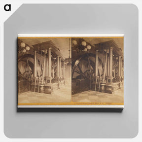 アートパネル-United States Branch Mint Engine
 - エドワード マイブリッジ Canvas.