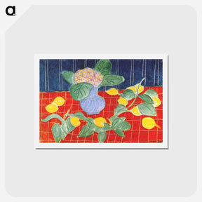 アートポストカード-Lemons and Saxifrages - アンリ マティス Postcard.