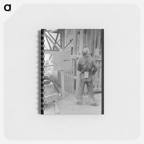 アートメモ帳-Loading Lumber in Portland
 - ラッセル リー Memo.
