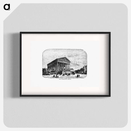 アートポスター-The Madeleine Church from Underground, or Life Below the Surface
 - 大英図書館 Poster.