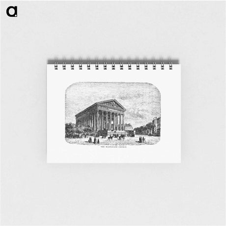 アートメモ帳-The Madeleine Church from Underground, or Life Below the Surface
 - 大英図書館 Memo.