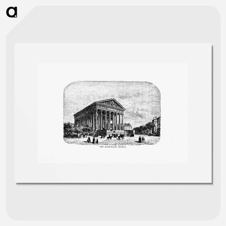 アートポスター-The Madeleine Church from Underground, or Life Below the Surface
 - 大英図書館 Poster.