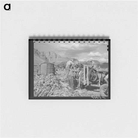 アートメモ帳-Camp Stakes
 - ラッセル リー Memo.