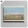 アートパネル-The City of Lisbon as before the dreadful Earthquake of November 1st 1755
 - イェール大学アートギャラリー Canvas.