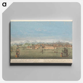 アートパネル-The City of Lisbon as before the dreadful Earthquake of November 1st 1755
 - イェール大学アートギャラリー Canvas.