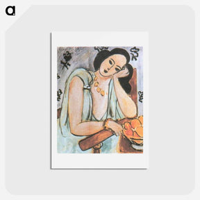 アートポストカード-Monique Bourgeois - アンリ マティス Postcard.