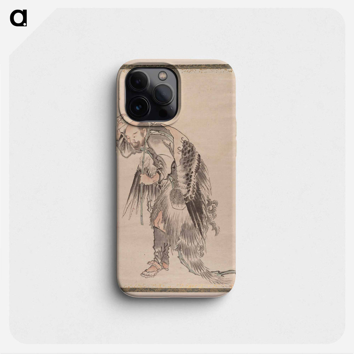 Katsushika Hokusai's Japanese man - 葛飾 北斎 Phone Case.