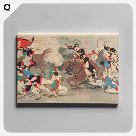 アートパネル-Fierce Battle at Pyeongyang
 - セントルイス美術館 Canvas.