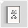 アートポスター-Antique Potteries from Angouleme
 - 大英図書館 Poster.