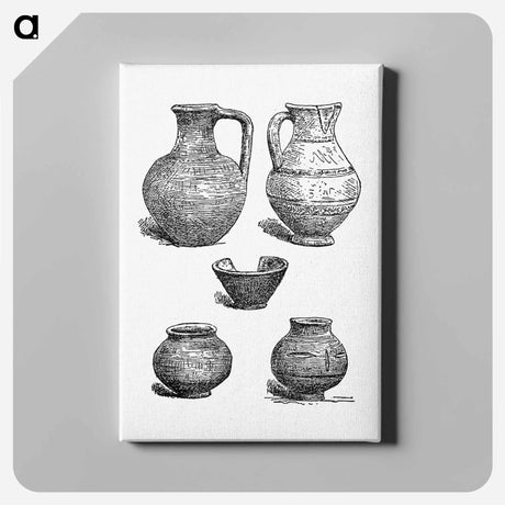 アートパネル-Antique Potteries from Angouleme
 - 大英図書館 Canvas.