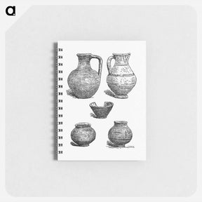 アートメモ帳-Antique Potteries from Angouleme
 - 大英図書館 Memo.