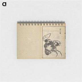 アートメモ帳-Picture Book of The Tōshisen (Chinese verses by Takai Ranzan), Series Seven - 葛飾 北斎 Memo.