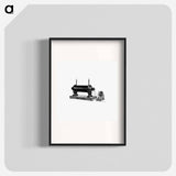 アートポスター-Antique Machine from One Hundred Years In Word And Picture
 - 大英図書館 Poster.