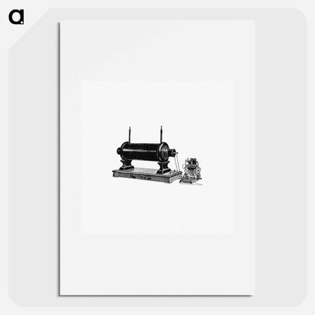 アートポスター-Antique Machine from One Hundred Years In Word And Picture
 - 大英図書館 Poster.