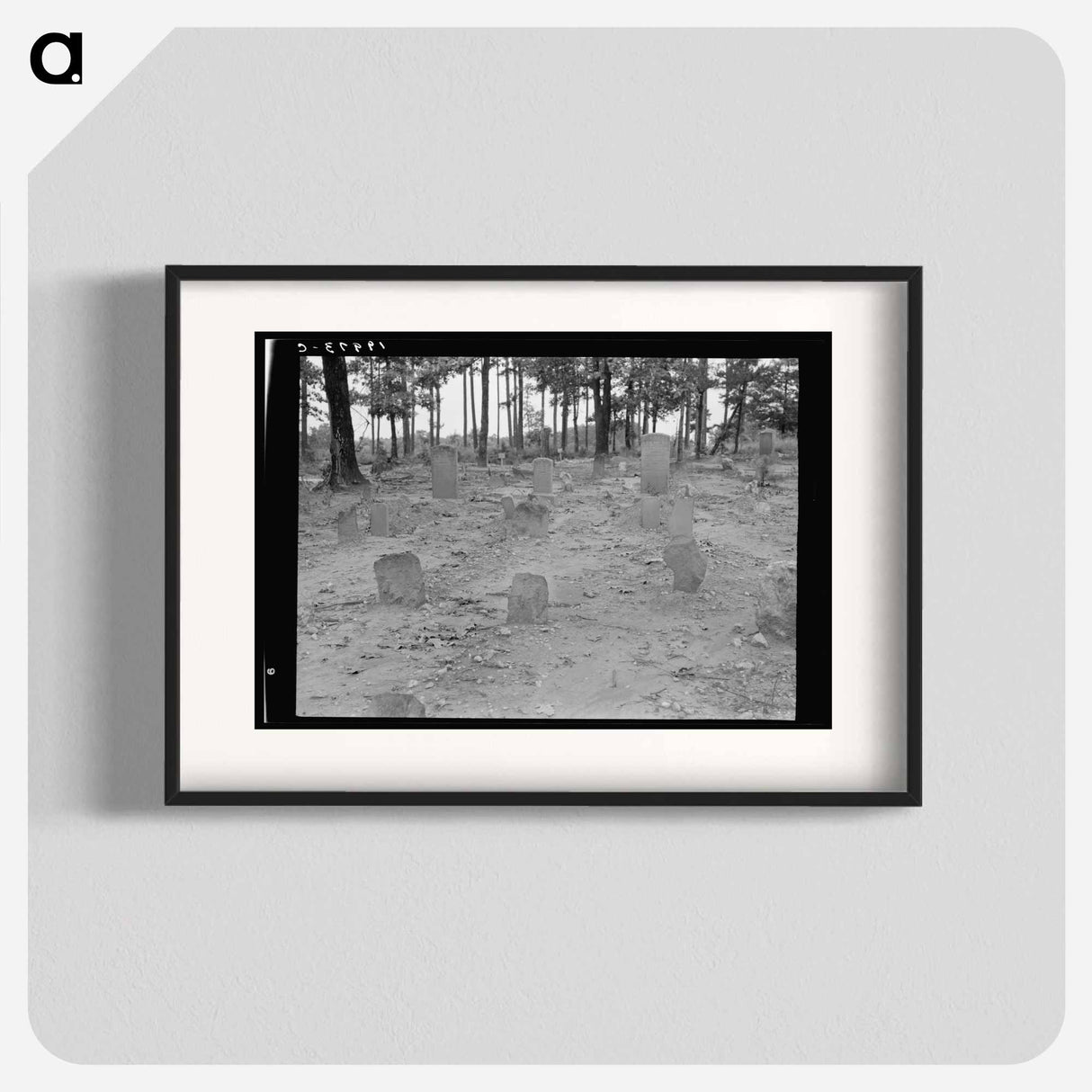 A red clay cemetery - ドロテア ラング Poster.