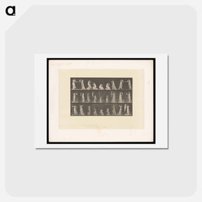 アートポストカード-Woman Praying
 - エドワード マイブリッジ Postcard.