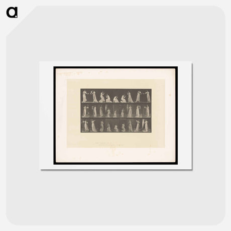 アートポストカード-Woman Praying
 - エドワード マイブリッジ Postcard.