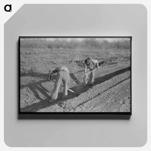 アートパネル-Bottling Milk at Creamery
 - ラッセル リー Canvas.