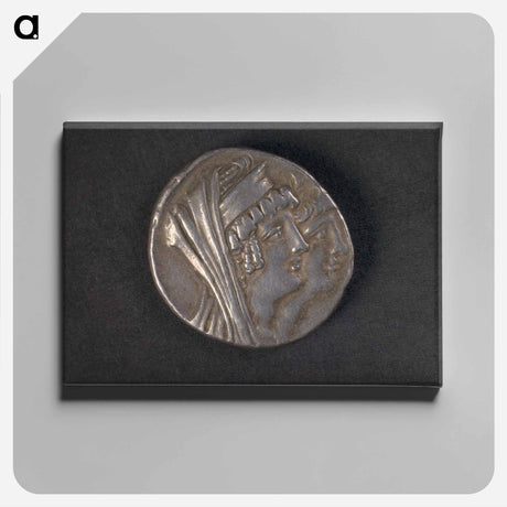 アートパネル-Cleopatra Thea and Antiochus VIII Tetradrachm
 - セントルイス美術館 Canvas.