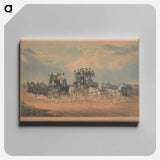 アートパネル-Coaching: The Brighton Day Mails, passing over Hookwood Common
 - イェール大学アートギャラリー Canvas.