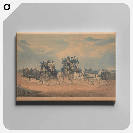 アートパネル-Coaching: The Brighton Day Mails, passing over Hookwood Common
 - イェール大学アートギャラリー Canvas.